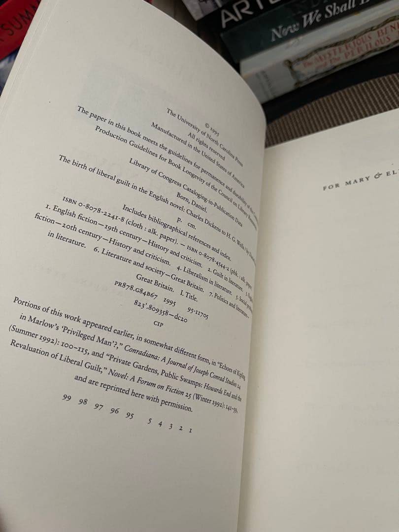 洋書 The Birth of Liberal Guilt in the englis