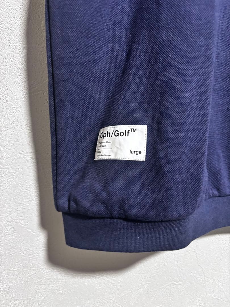 Cph/Golf ネイビー　ポロシャツ L