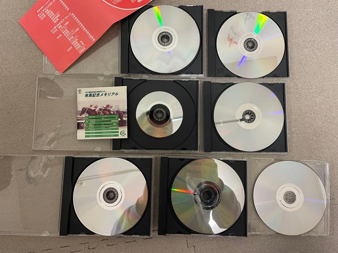 【非売品】競馬　ディープインパクトなどDVD7枚組
