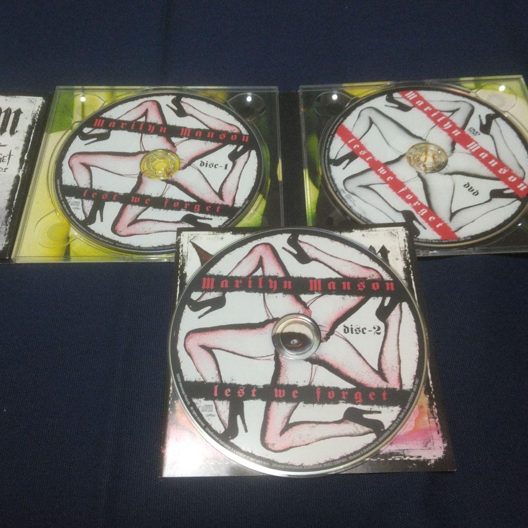 洋楽 Marilyn Manson / Lest We Forget 2CD+DVD