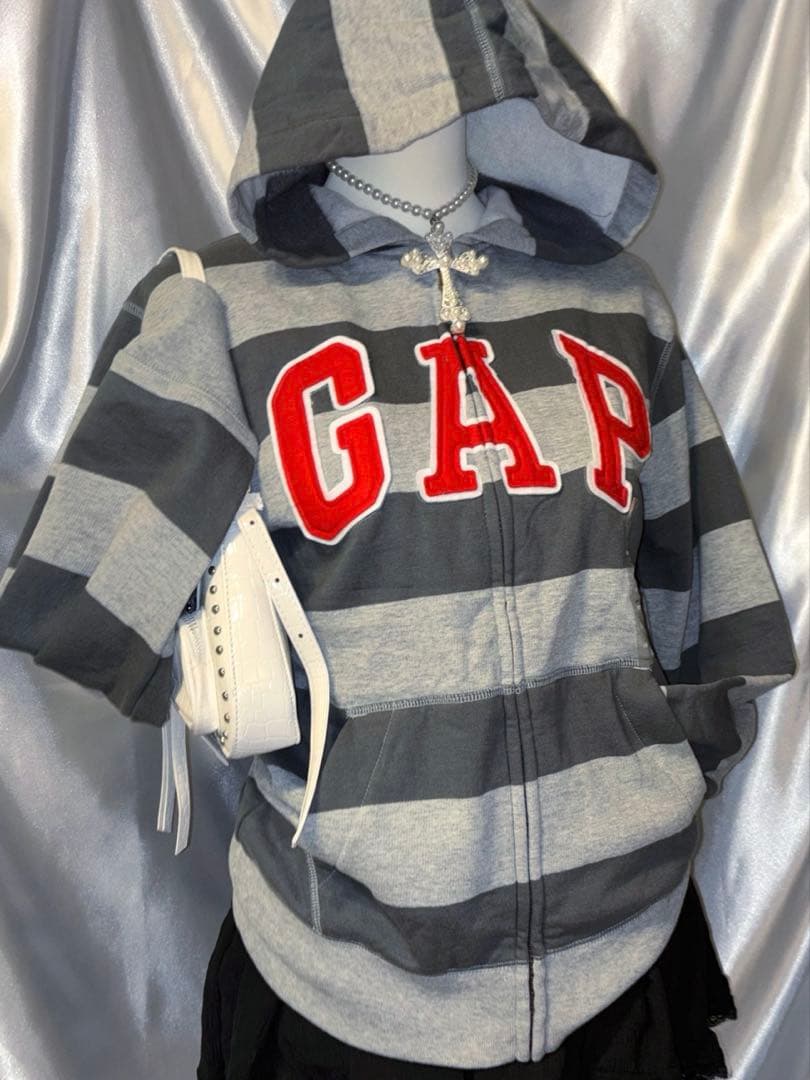 GAP old archive y2k レア ロゴ パーカー00s 平成ギャル