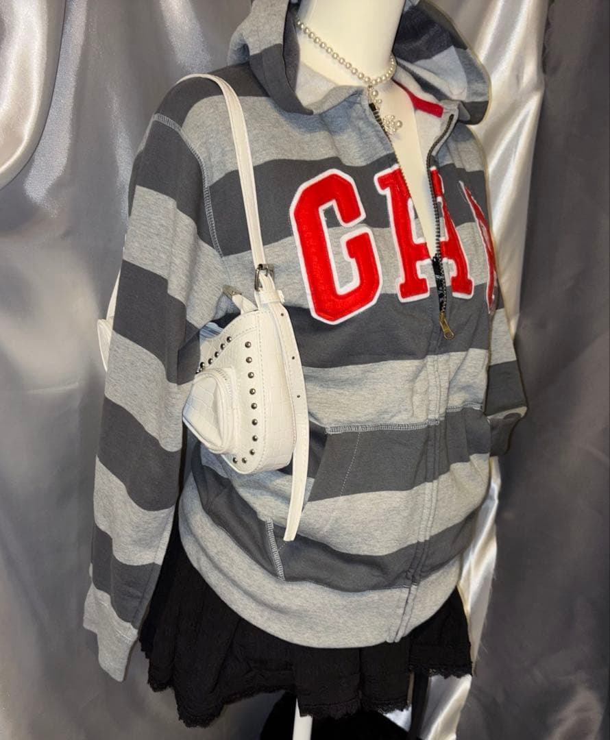 GAP old archive y2k レア ロゴ パーカー00s 平成ギャル