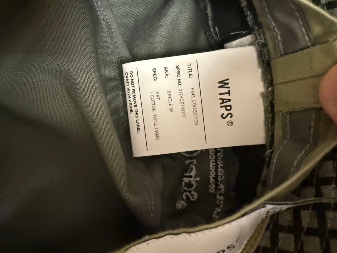 帽子 WTAPS 21AW JUNGLE BUCKET HAT CAMO L
