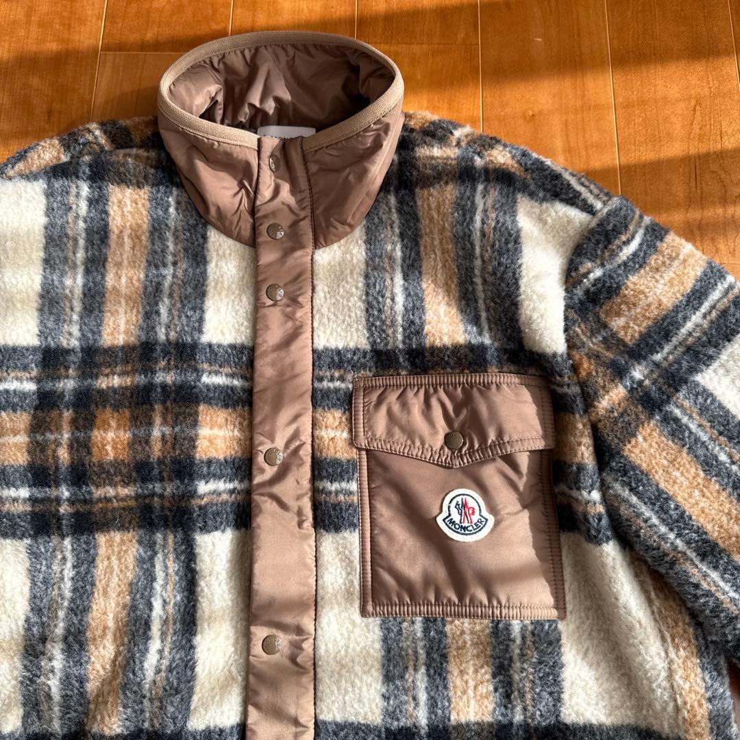 【美品】MONCLER FELPA APERTA CON ZIPフリースJK