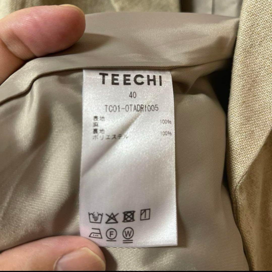 TTECHI （ティーチ） ワッフジレワッシャー加工ジレ