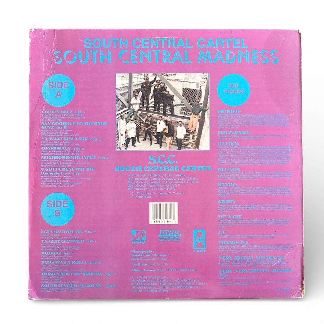 洋楽 G-RAP SOUTH CENTRAL CARTEL (LP)