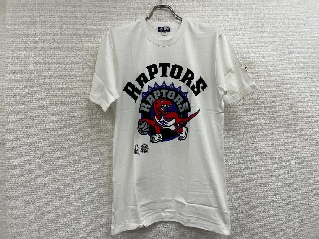 デッドストック★オールドロゴNBAトロントラプターズTシャツ★LL★N2068