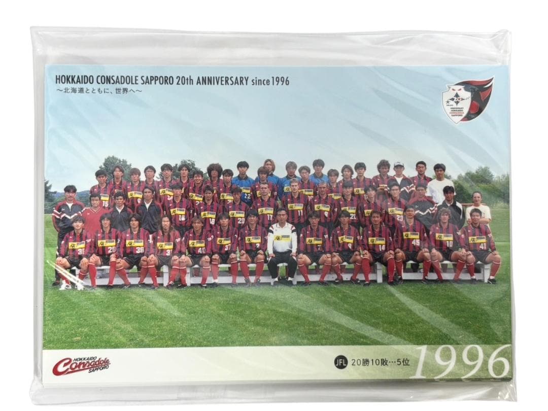 【希少】北海道コンサドーレ札幌 歴代ユニフォーム 20周年 アニバーサリー