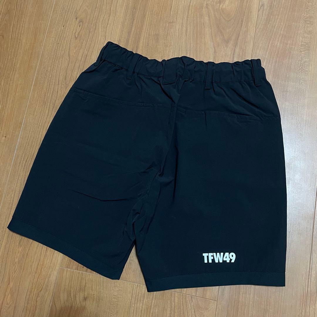 新品未使用タグ付き　TFW49 ショートパンツ　S ゴルフ ブラック