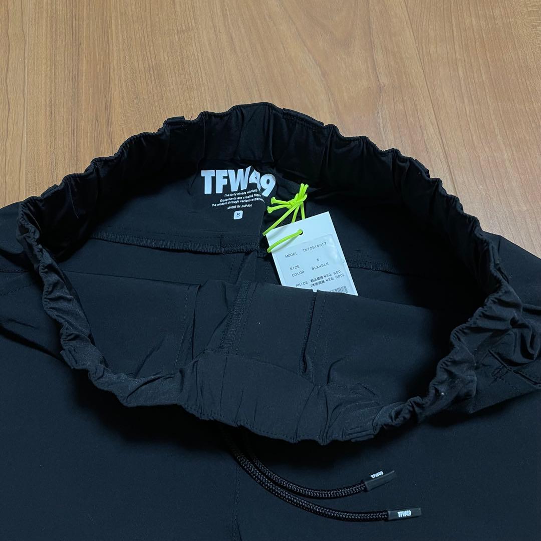 新品未使用タグ付き　TFW49 ショートパンツ　S ゴルフ ブラック