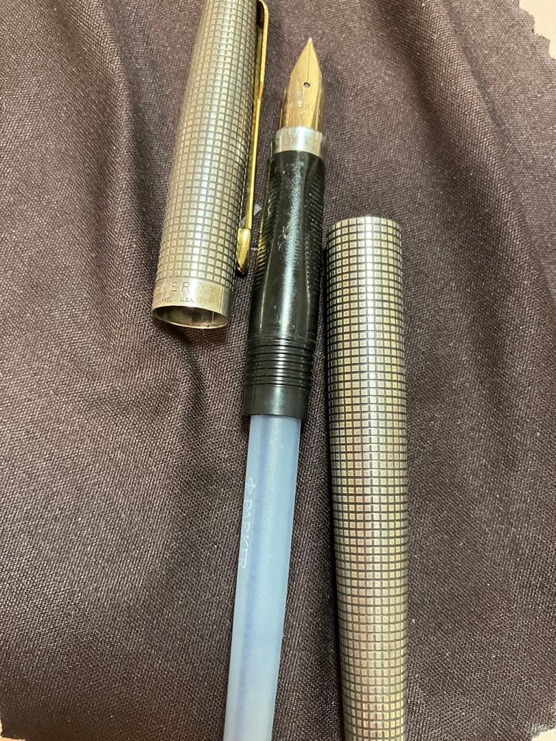 PARKER 75シズレ スターリングシルバー　万年筆925 パーカー