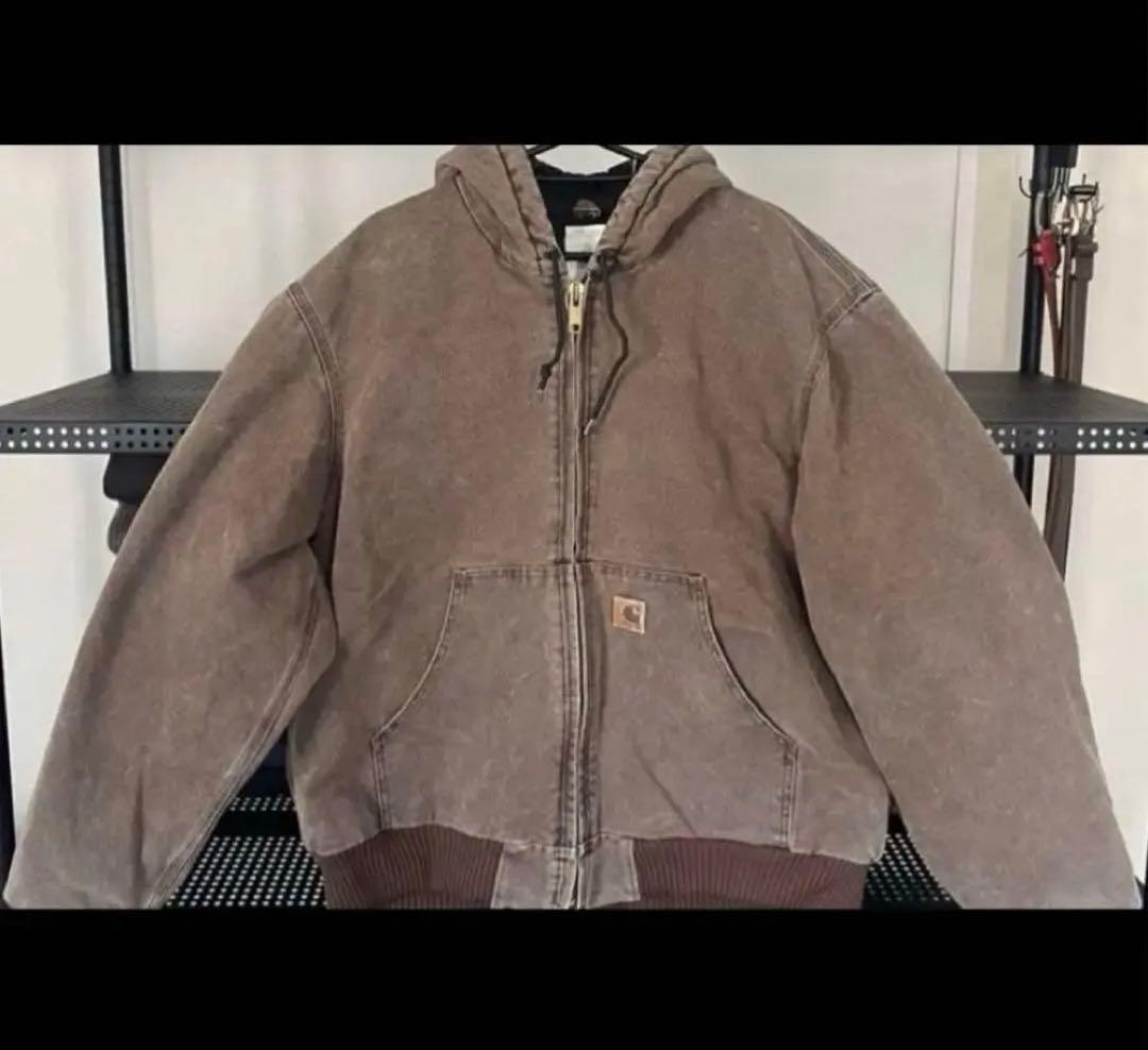 USA製Carhartt アクティブジャケット　J130CHT