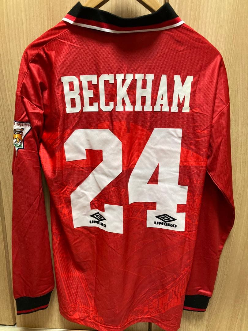 マンチェスター・ユナイテッド ベッカム 24 シャツ ユニフォーム　イングランド