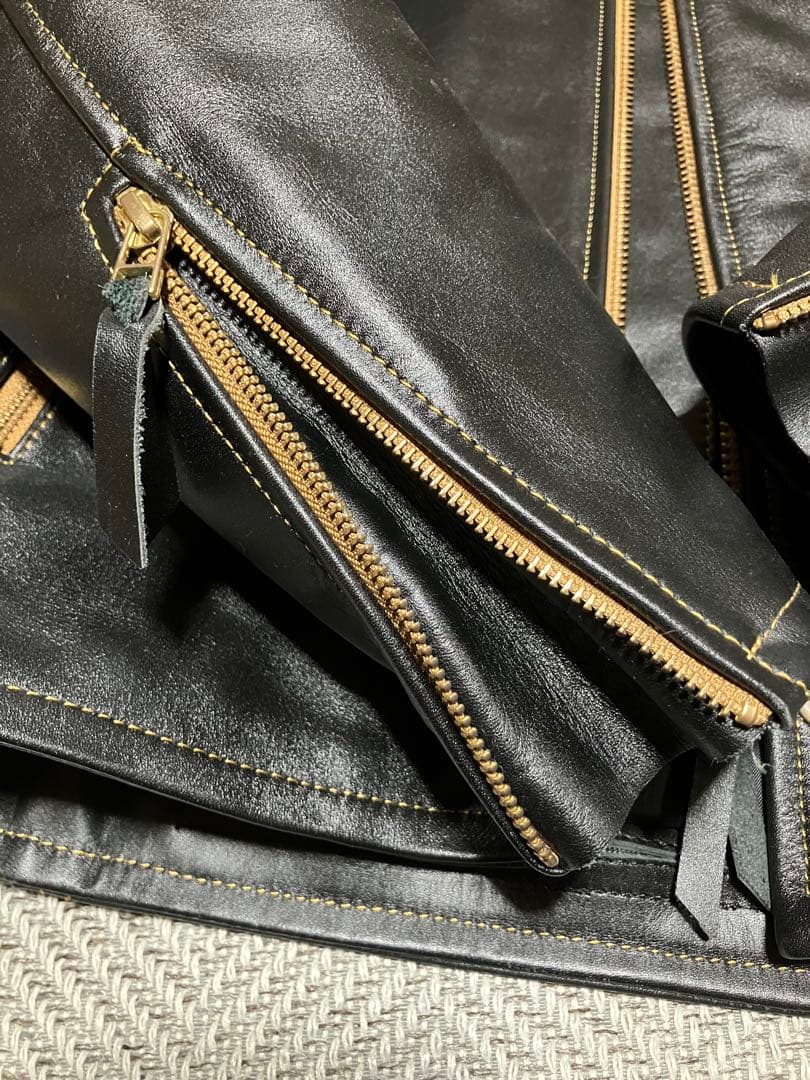 KADOYA カドヤ レザージャケット LDNVSA2 サイズLL