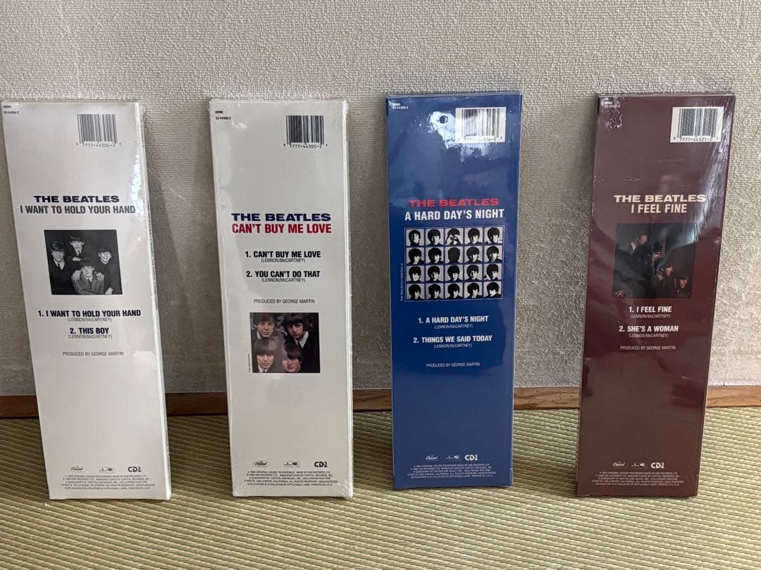 ビートルズ　シングルCD LONG BOX 22セット未開封！
