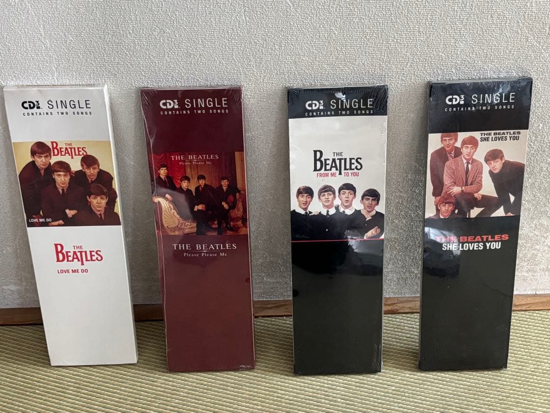 ビートルズ　シングルCD LONG BOX 22セット未開封！