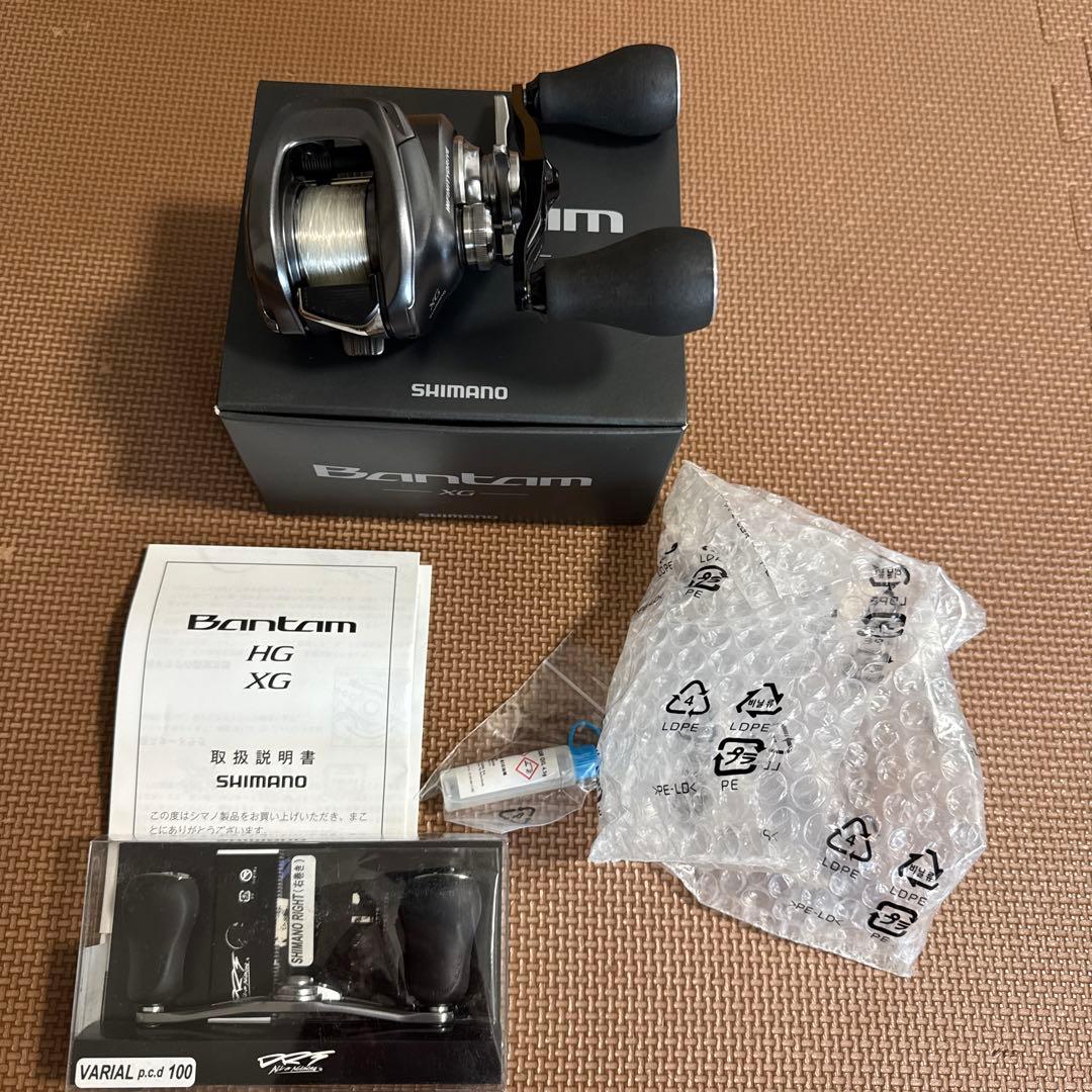美品　22バンタム　XG drt バリアルハンドル100 カルフォームノブ