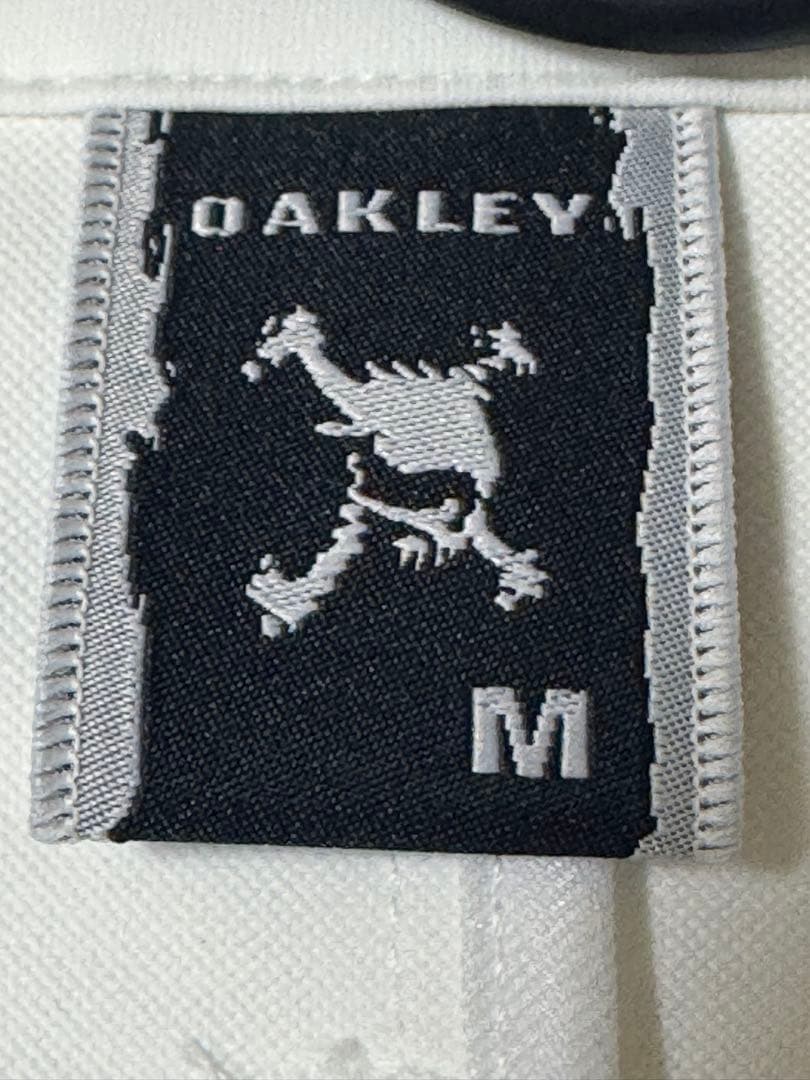 美品OAKLEY ホワイト ジャケット Mサイズ