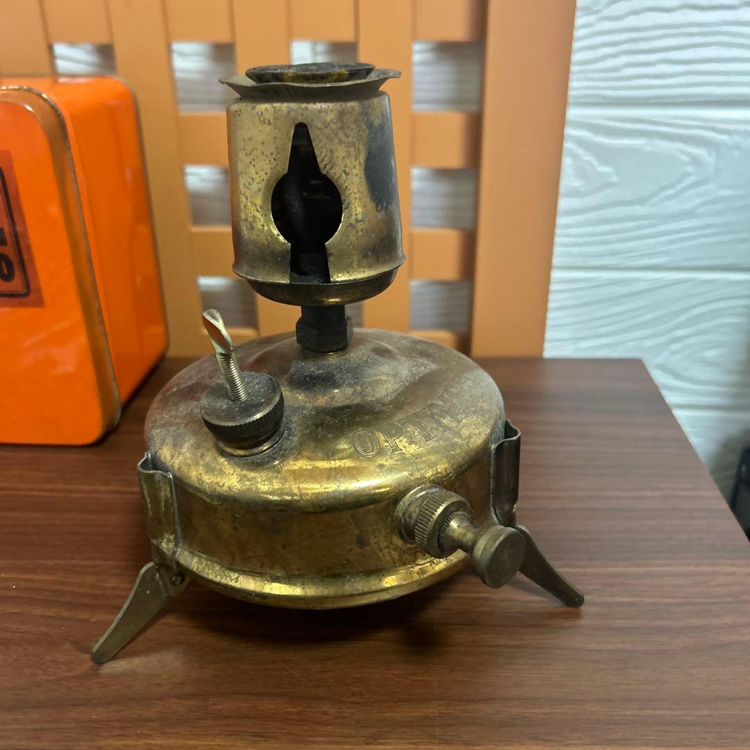 最終オプティマス OPTIMUS CAMP STOVE ケロシンシングルストーブ