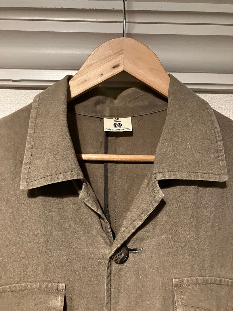 dries van noten ドリスヴァンノッテン 初期タグ 90's シャツ