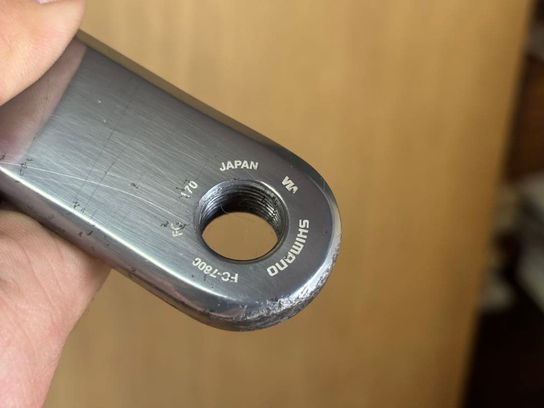 パーツ SHIMANO DURA-ACE FC-7800 170mm 50/39T