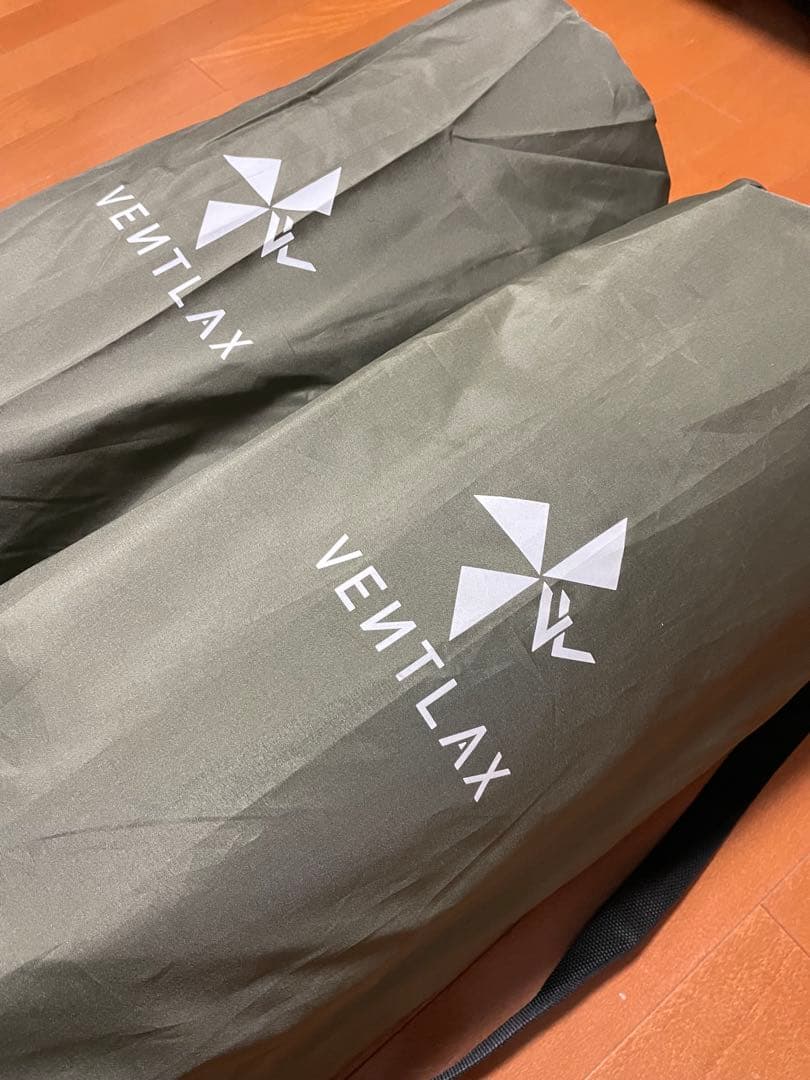 VENTLAX インフレータブルマット 2枚セット オリーブグリーン