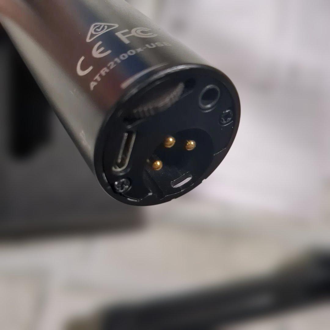 audio-technica ATR2100x-USB コンデンサーマイク