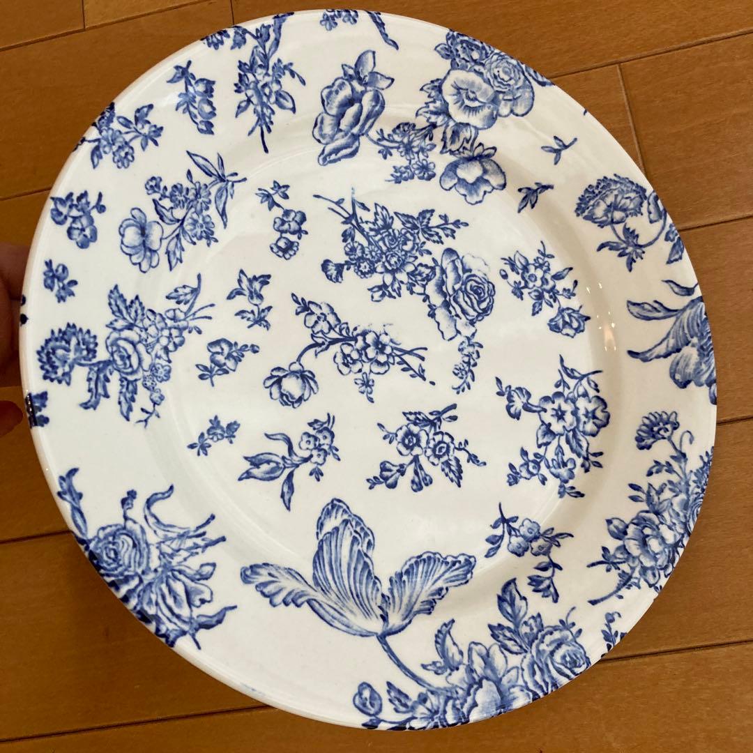 美品　希少なオールドアラビア　23cmディナープレート