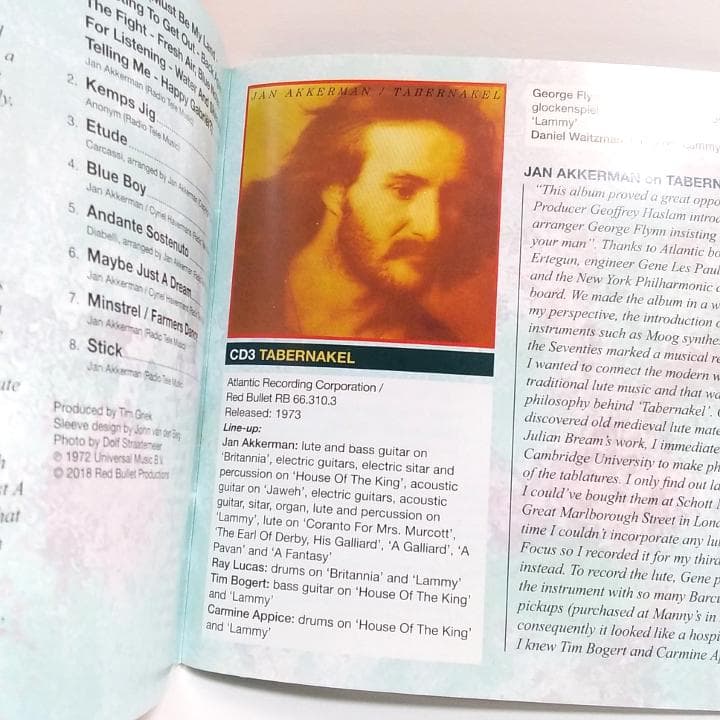 ヤン・アッカーマン　CDコンプリート・ボックス　フォーカス