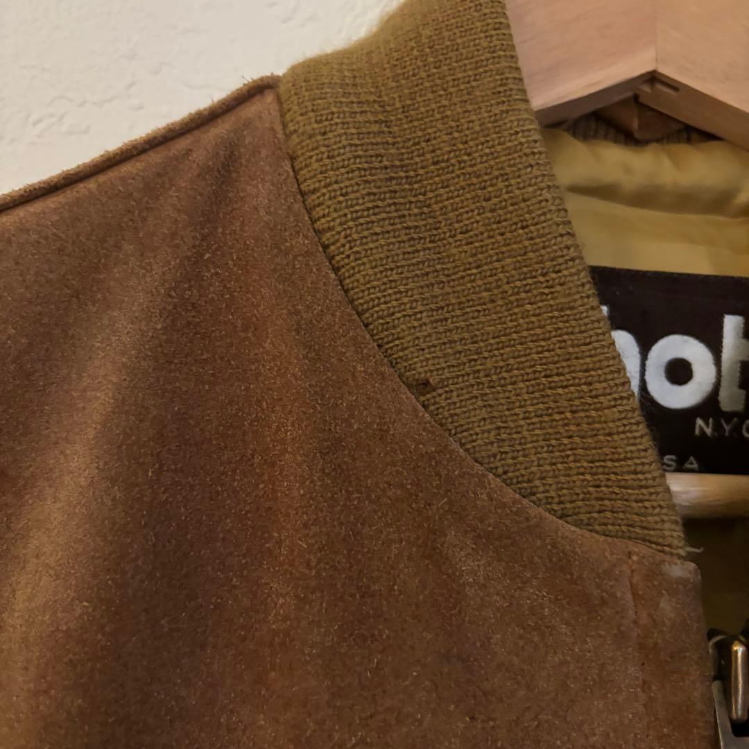 【80s90s】 Schott スエードジャケット MADE IN USA 古着