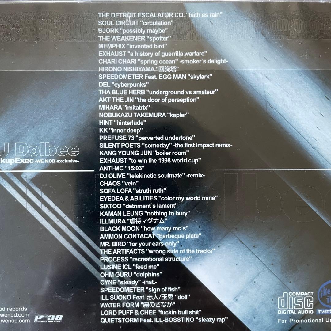 DJ Dolbee - Back up Exec［Mix CD］