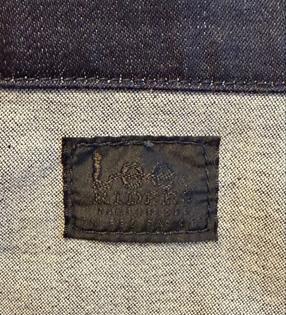 ジャケット・アウター archive Lee coating denim jacket black L
