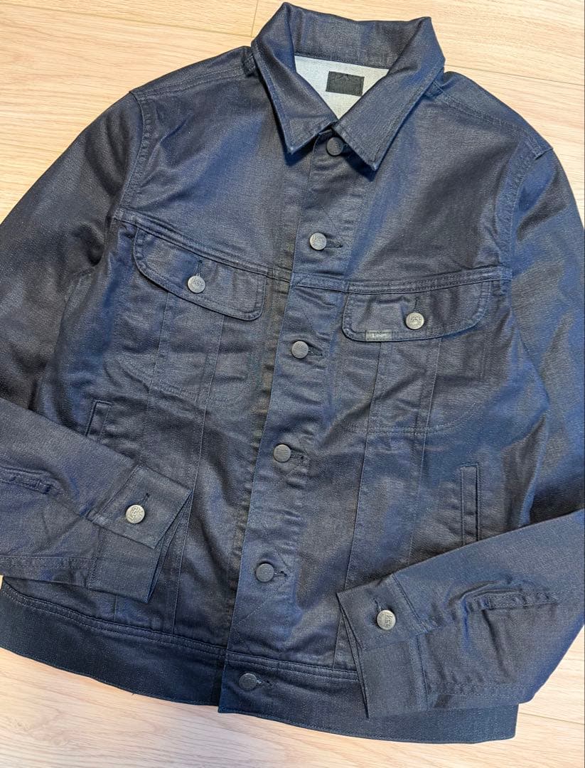 ジャケット・アウター archive Lee coating denim jacket black L
