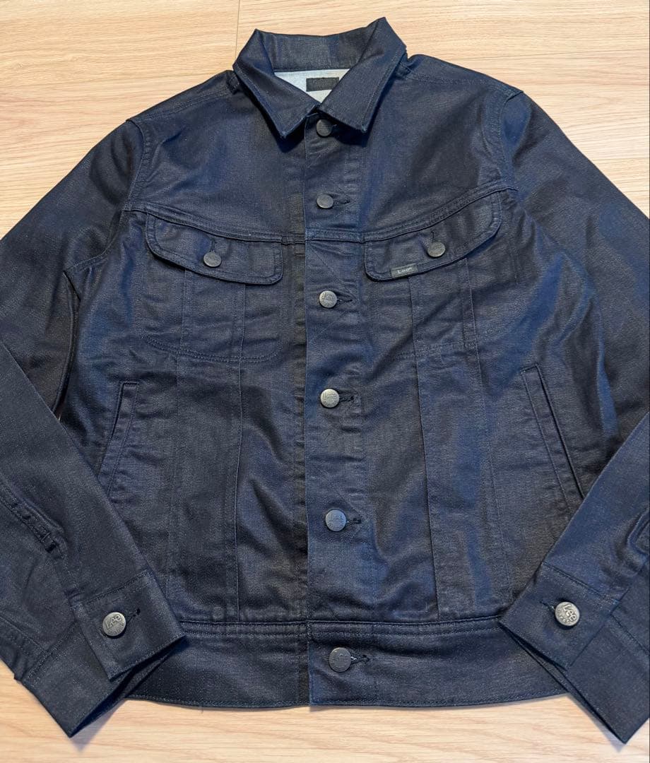ジャケット・アウター archive Lee coating denim jacket black L