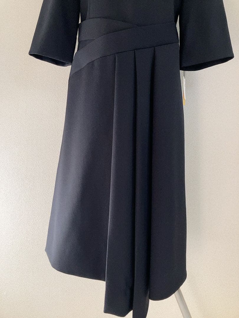 新品定価3万円 anni plusロングワンピース日本製 上品希少パティ結婚式