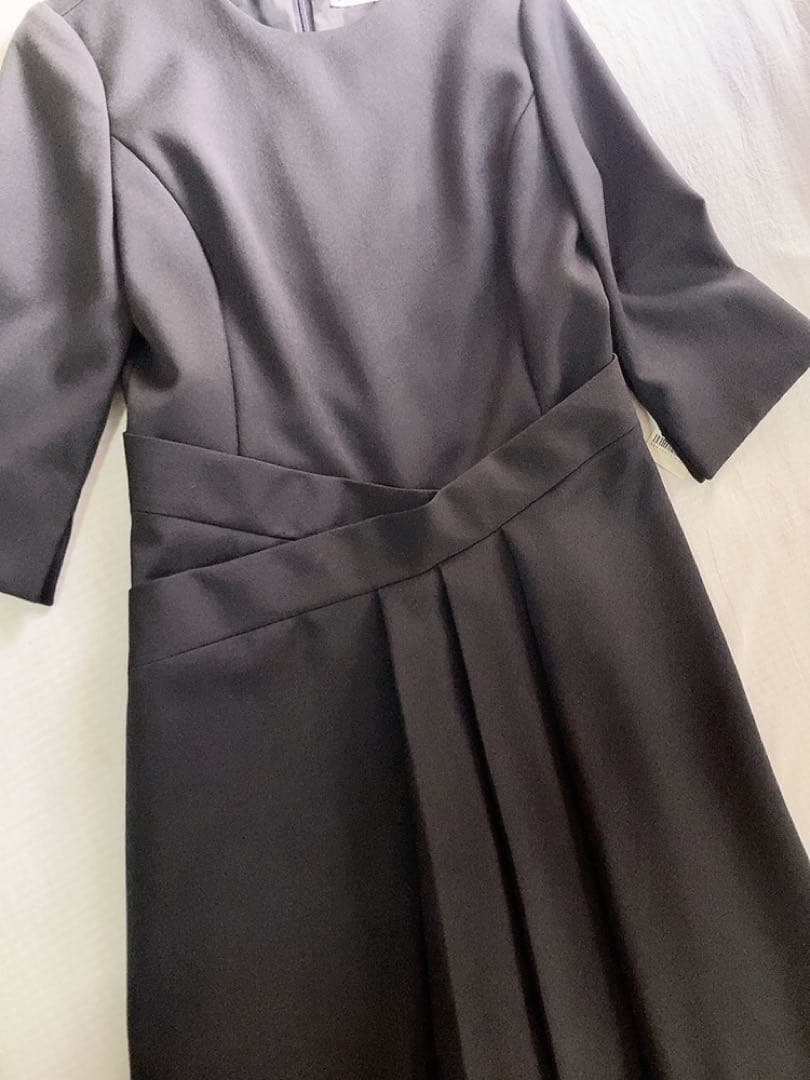 新品定価3万円 anni plusロングワンピース日本製 上品希少パティ結婚式