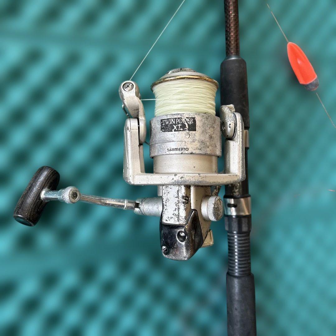 SHIMANO TWINPOWER XT リールとTIGA productロッド