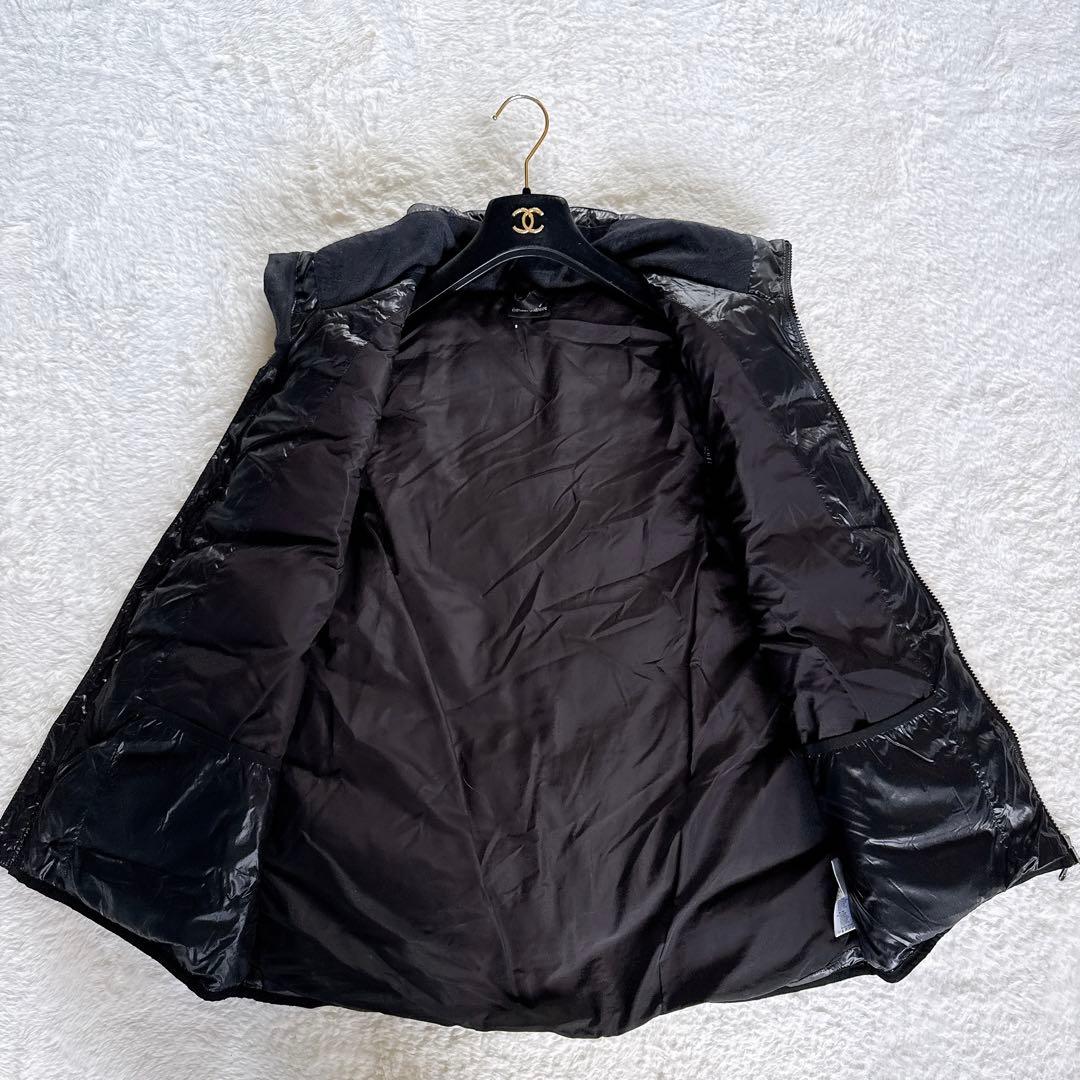 【EMPORIO ARMANI EA7】ダウンベスト ブラック Mサイズ