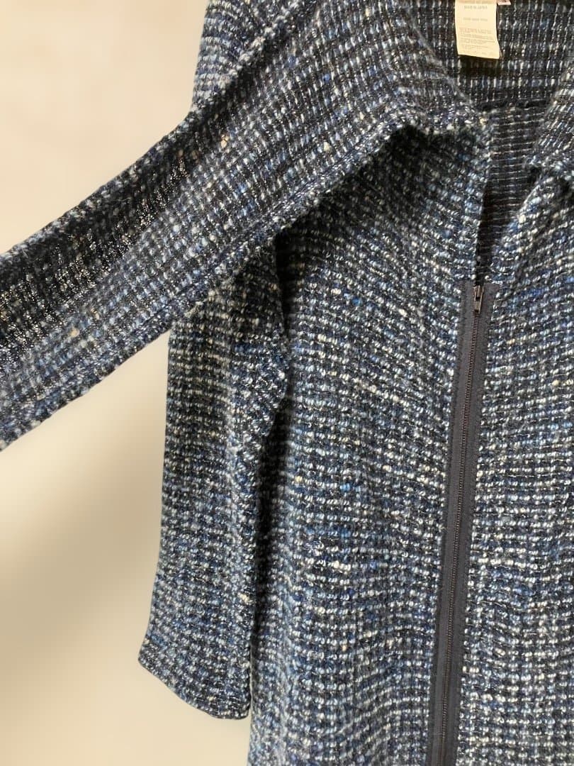 Yohji Yamamoto ヨウジヤマモト　ツイード カーディガン ジャンク