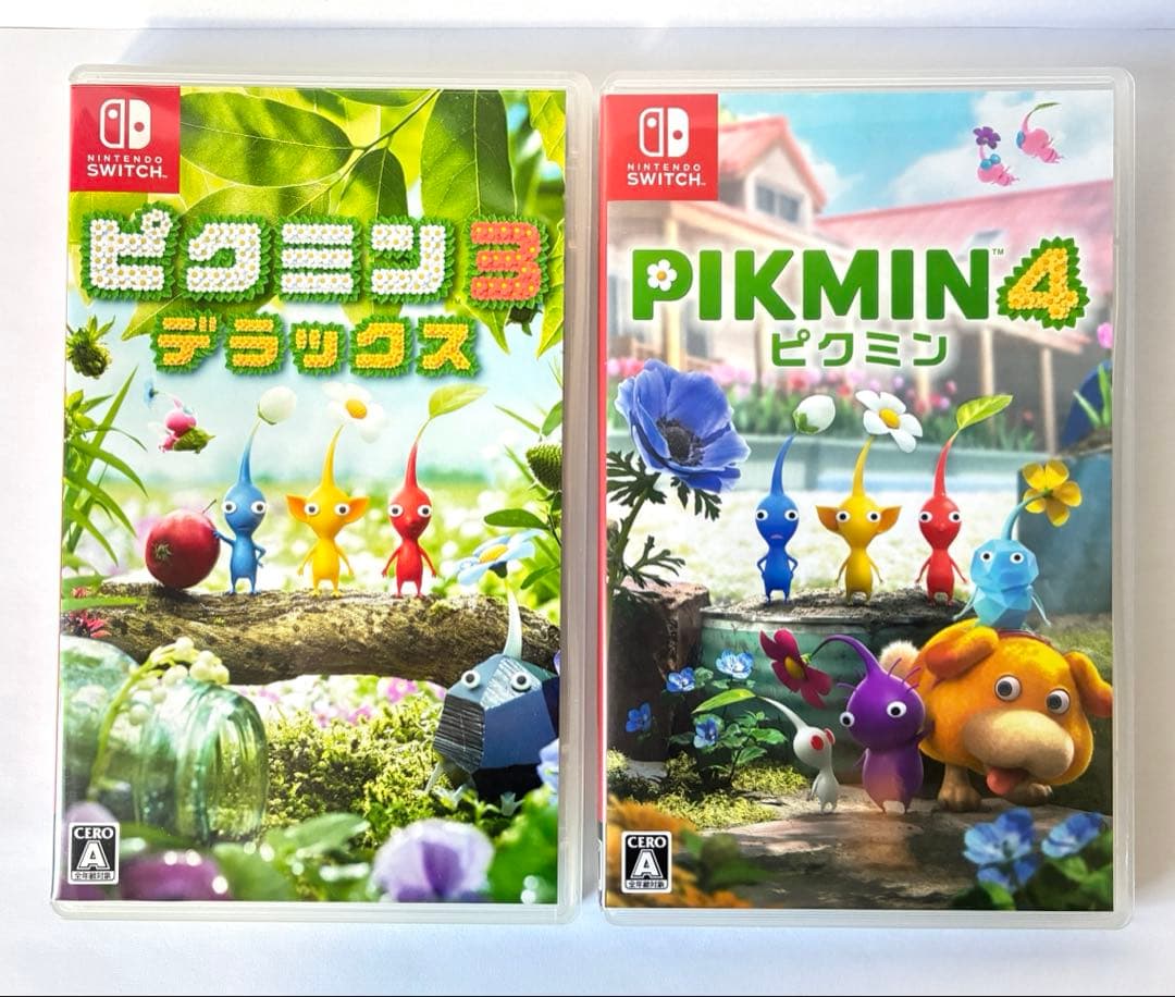 ピクミン3 デラックス + ピクミン4 Switch 2本セット