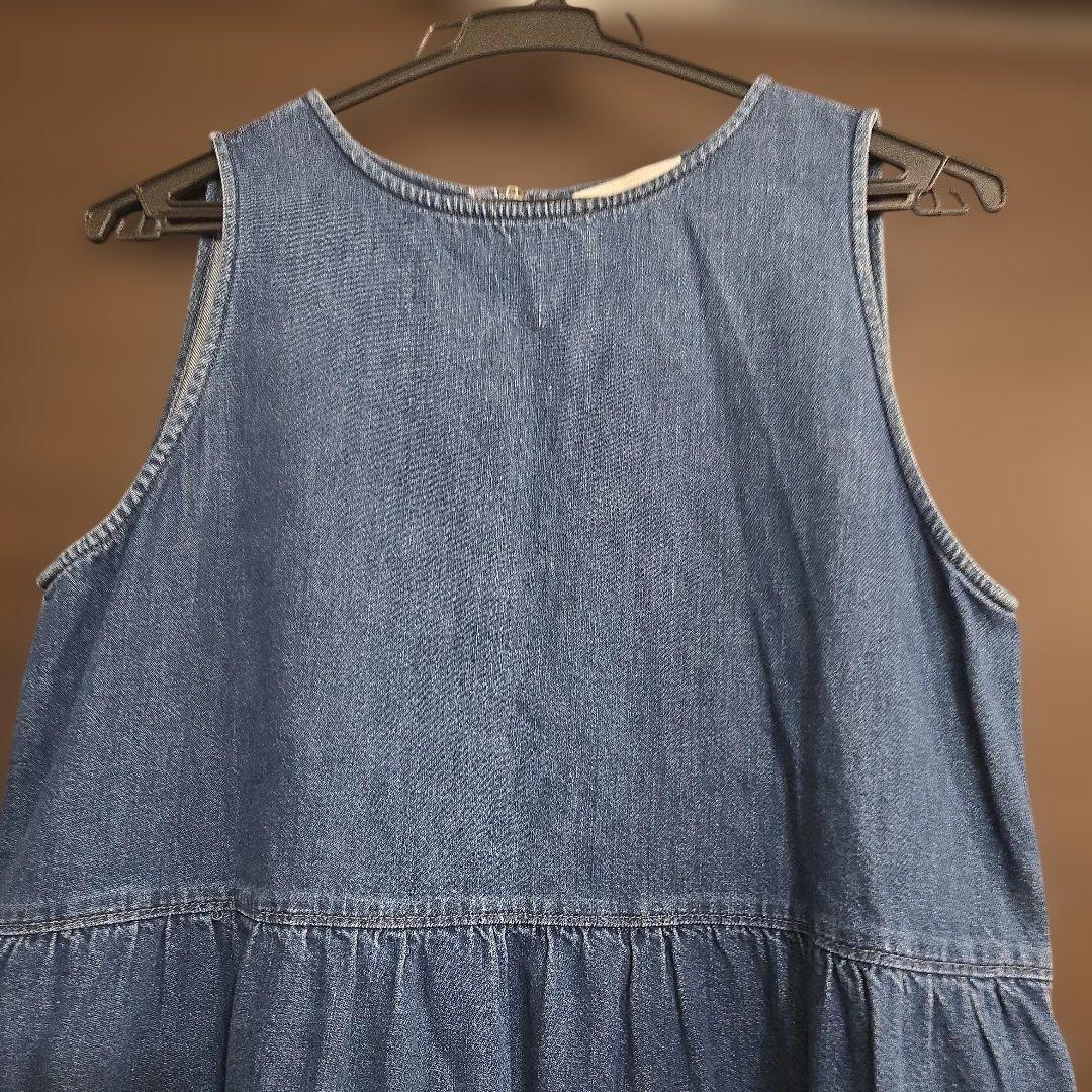UNITED ARROWS デニムティアード　ロングワンピース　38 Mサイズ