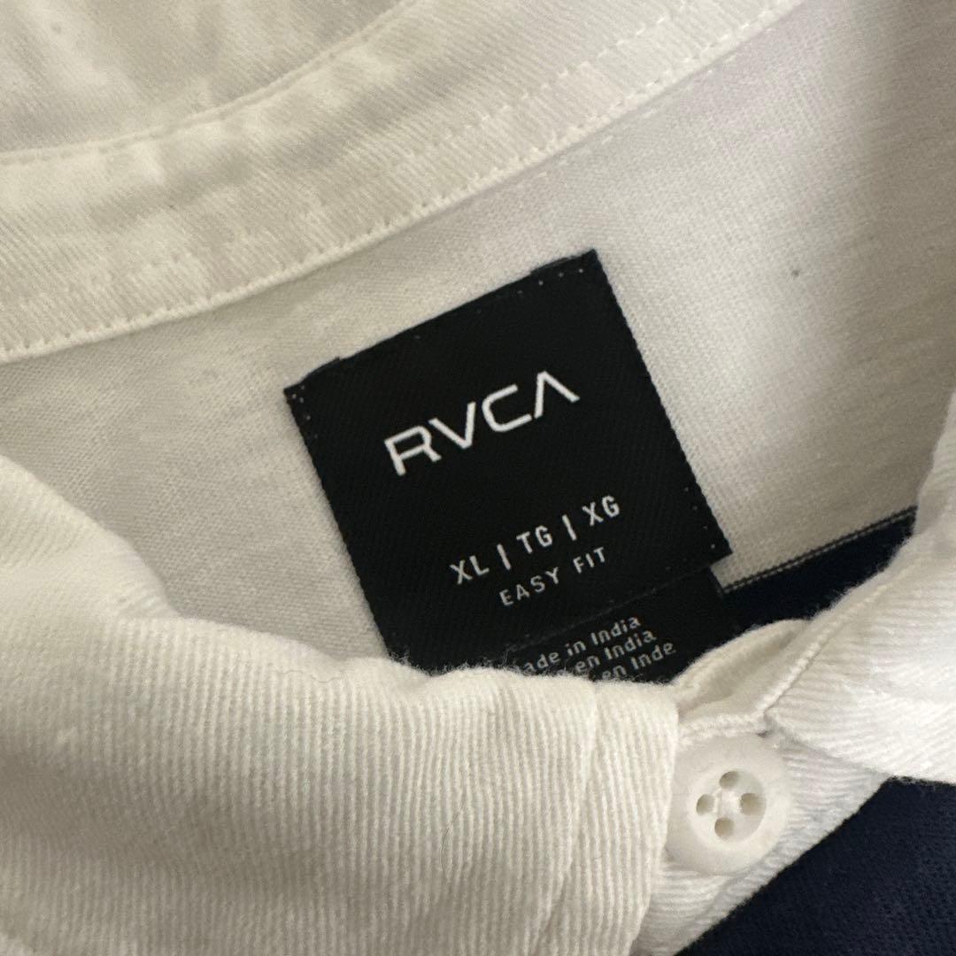 RVCA XL ストライプ ラガーシャツ