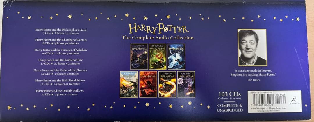 【希少】ハリー・ポッター 豪華BOX付 オーディオ コレクションCD103枚組