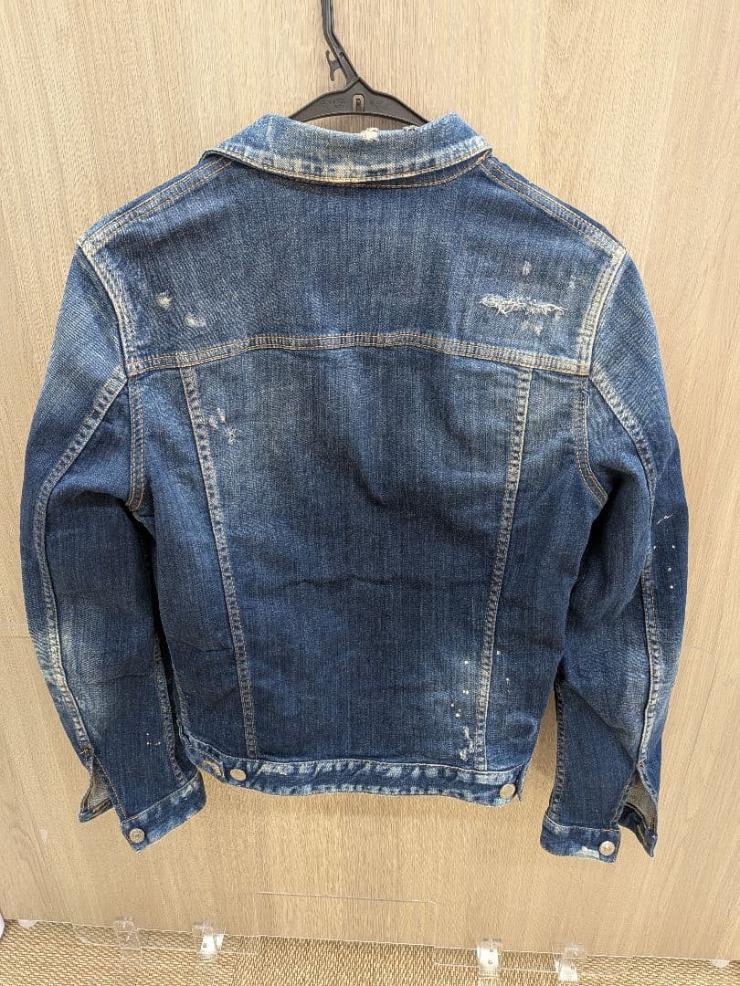 DSQUARED2 ダメージ加工デニムジャケット　サイズ46