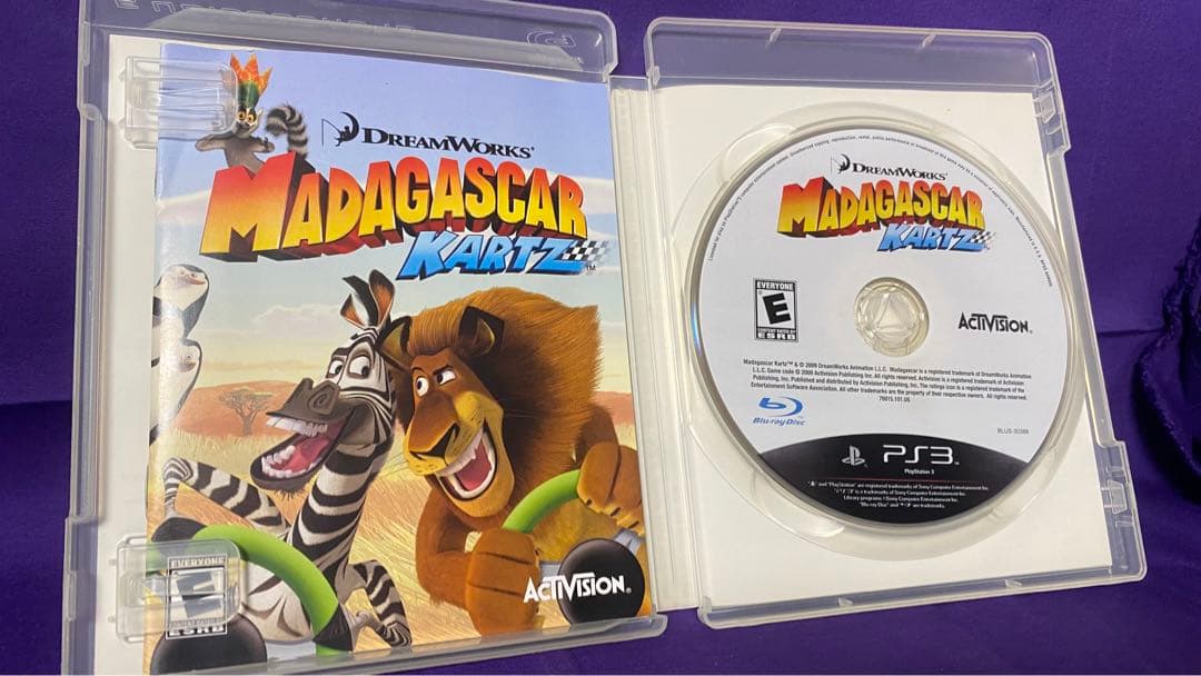 【極レア】【PS3】MADAGASCAR KARTZ【北米版】