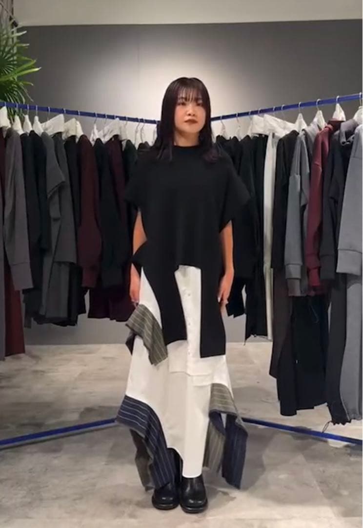 と*し様 ⭐︎UN3D. アンスリードニットベストASYMME ARCH