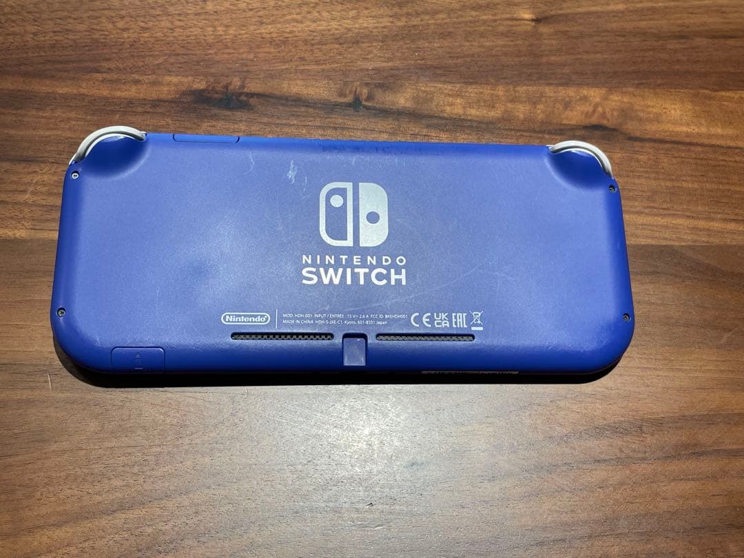Nintendo Switch Lite ブルー　ジャンク品　箱付き