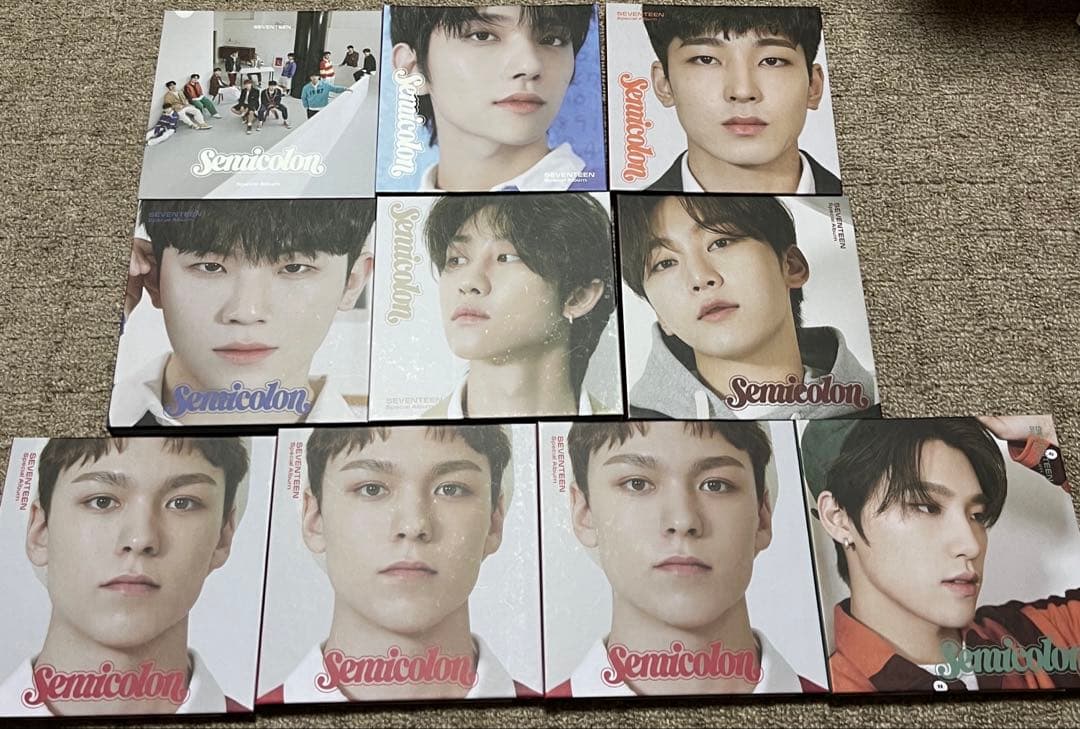 SEVENTEEN semicolon まとめ売り