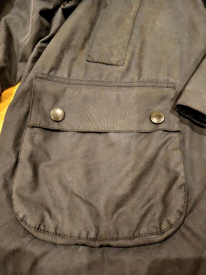 よ*う様 Barbour ビデイル ネイビー イングランド製