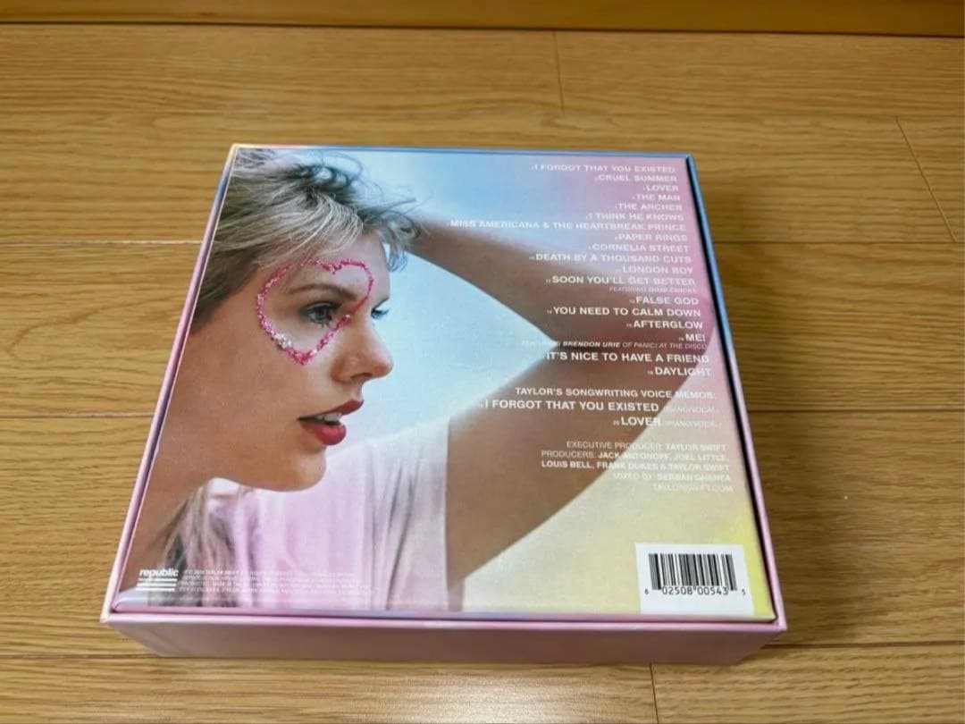 洋楽 Taylor Swift Lover deluxe cd boxset